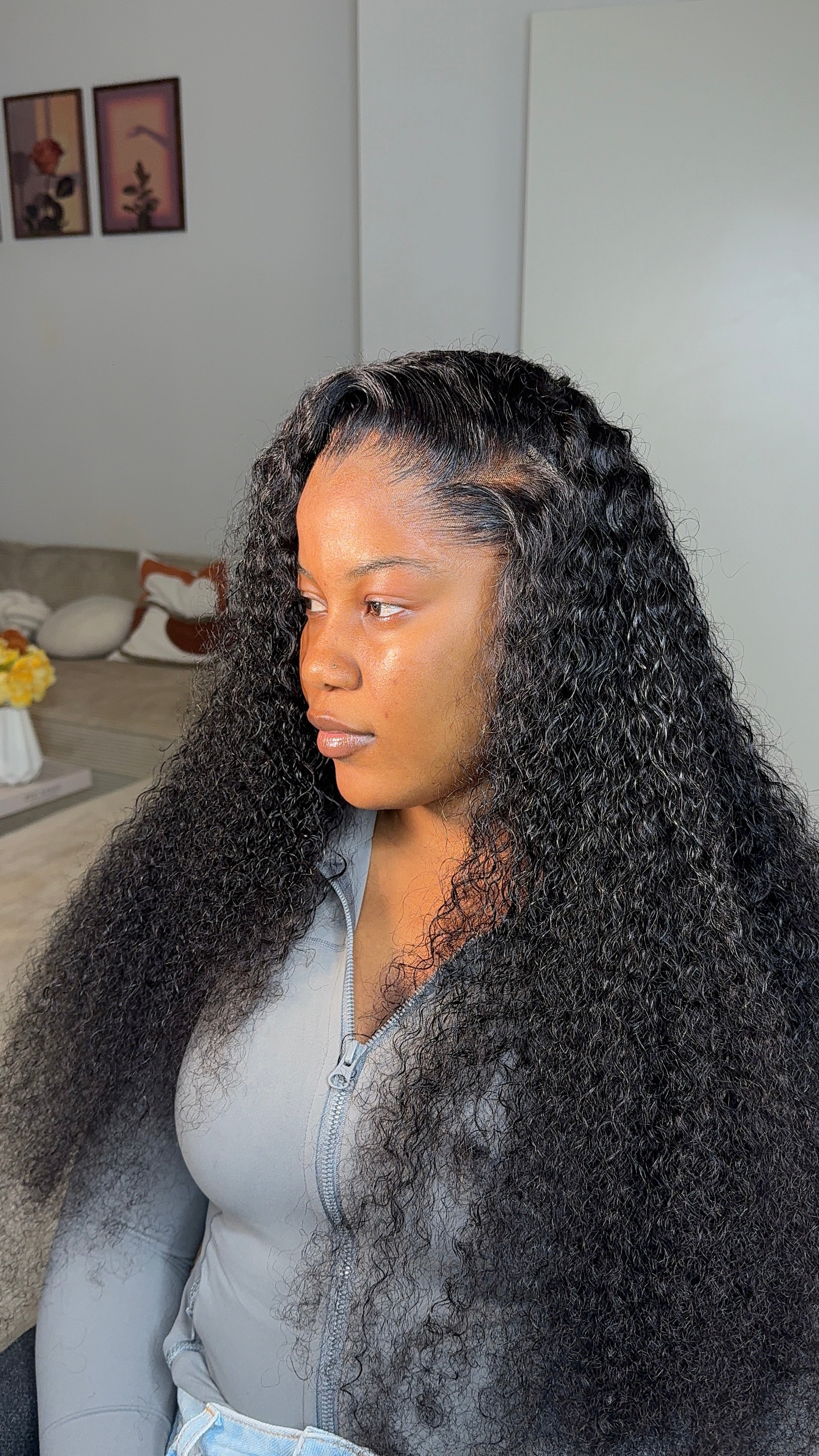 CURLY LACE WIG