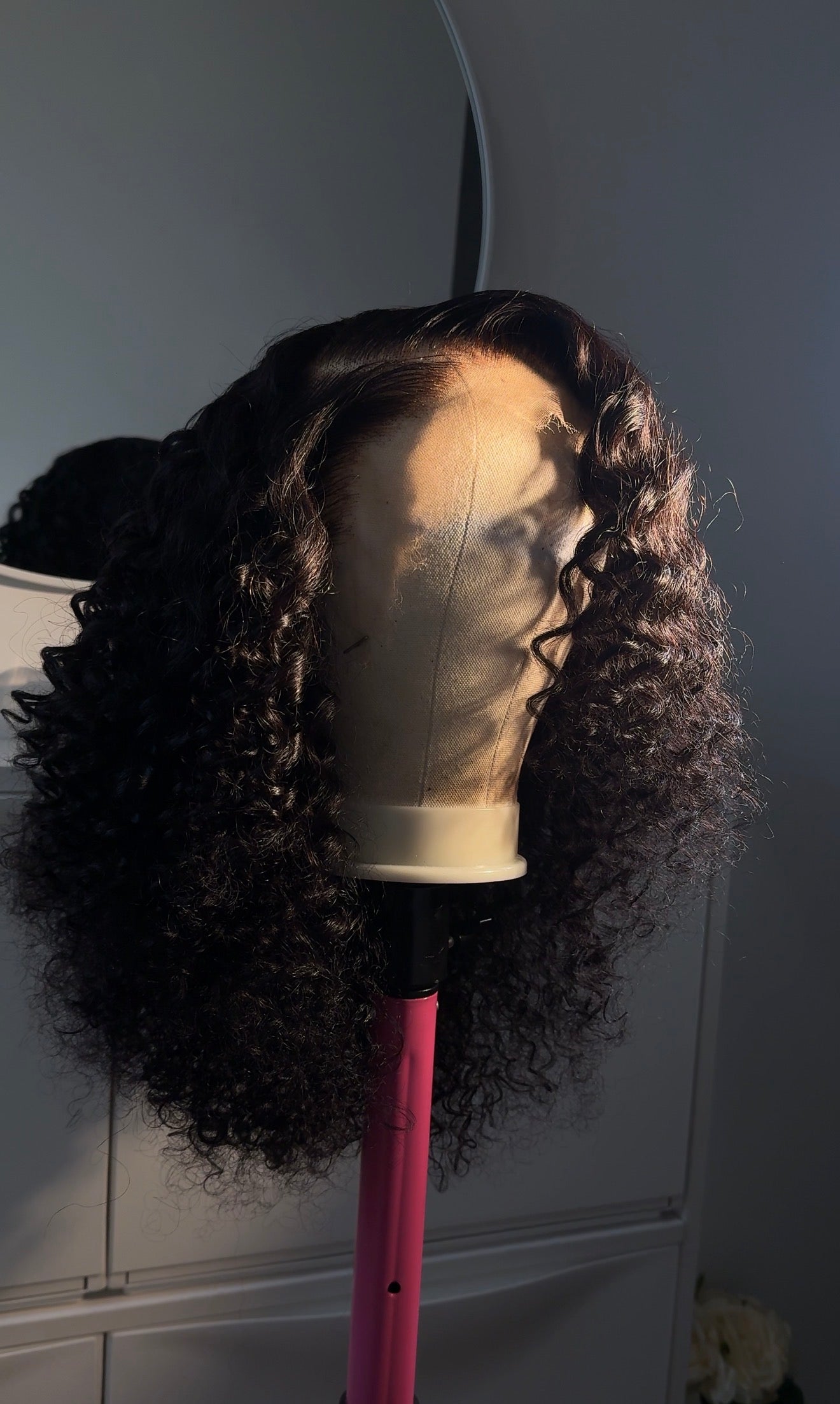 CURLY LACE WIG